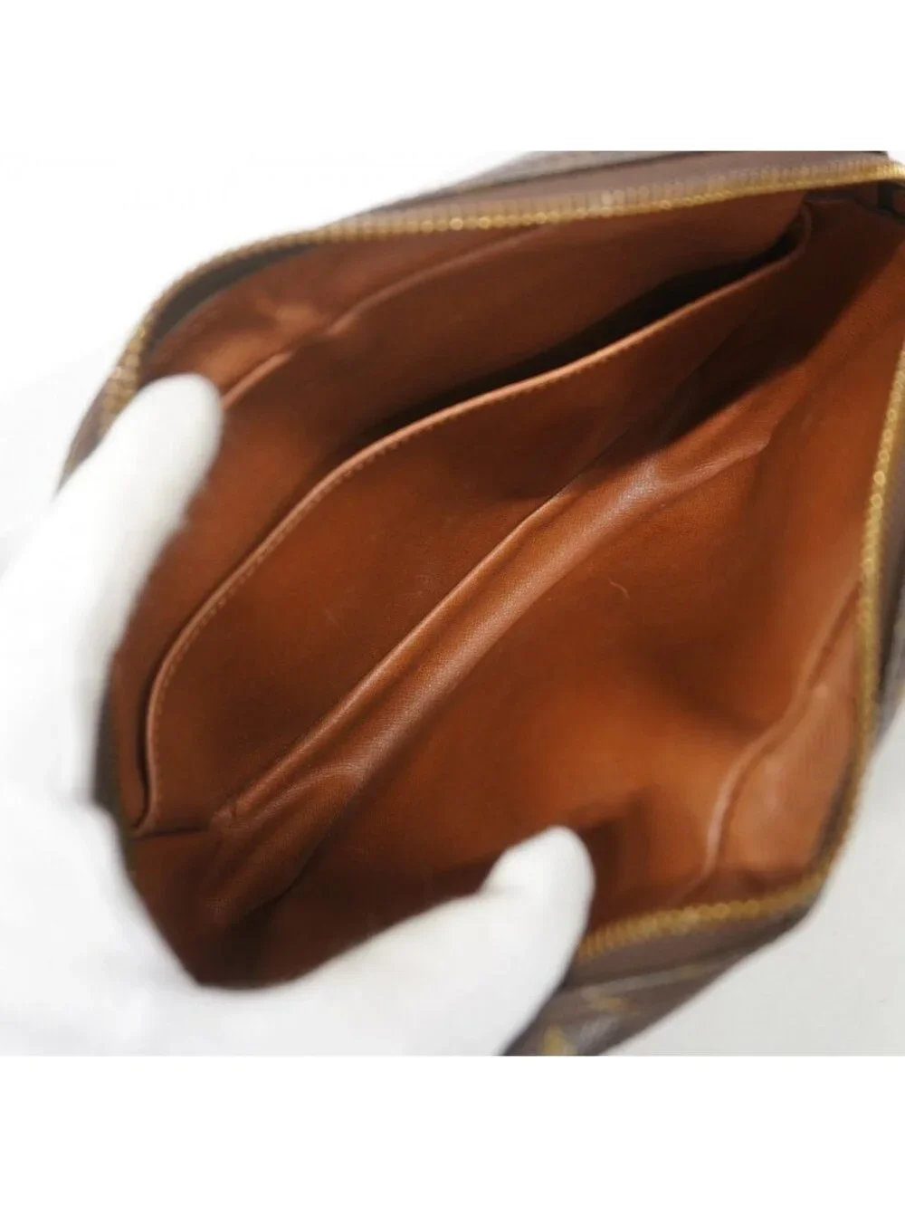 Louis Vuitton Clutch Monogram Compiegne 23 Brown